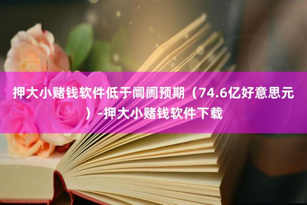 押大小赌钱软件低于阛阓预期（74.6亿好意思元）-押大小赌钱软件下载